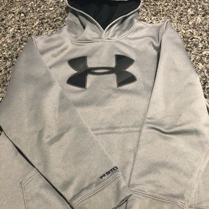 Boys Under Armour Hooded Sweatshirt - Youth Large